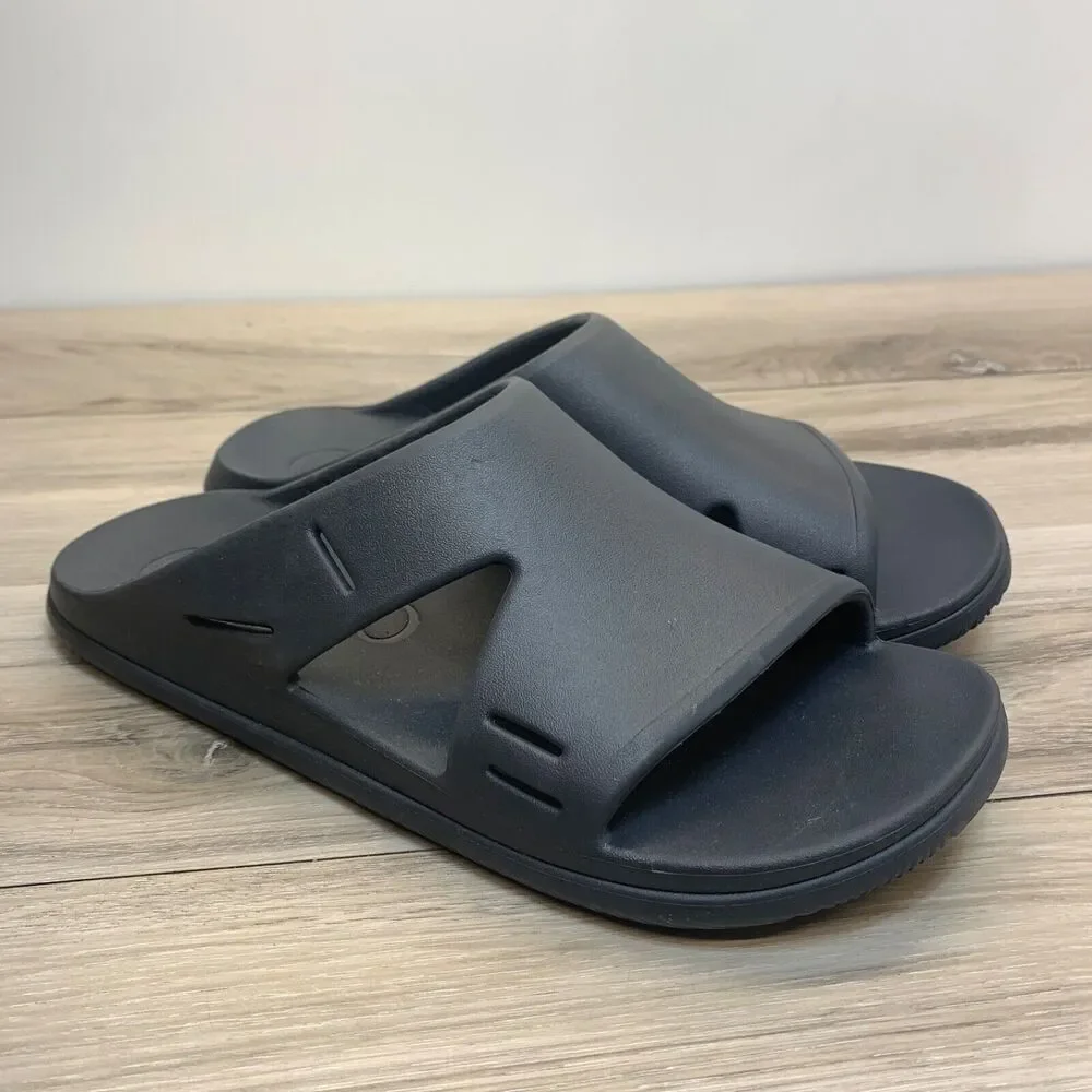 Chaco Chillos Sport Slide Shower Beach Sandals in Navy Blue‎ Men's Size 12